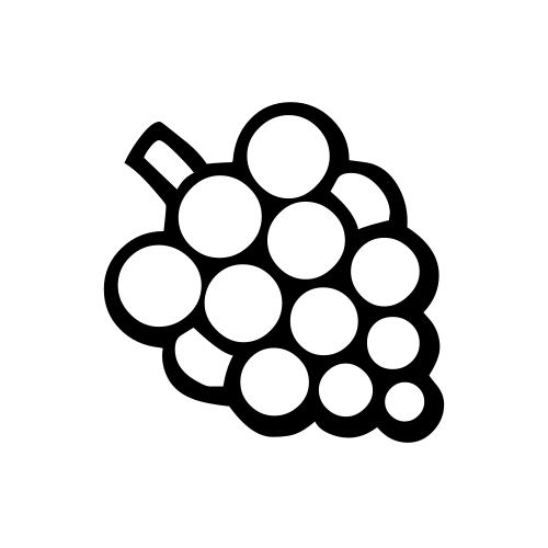 🍇 Emoji Domain black and white Symbola rendering